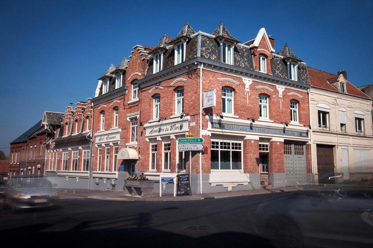 Logis - Hostellerie & Restaurant Du Marche Le Cateau-Cambresis المظهر الخارجي الصورة